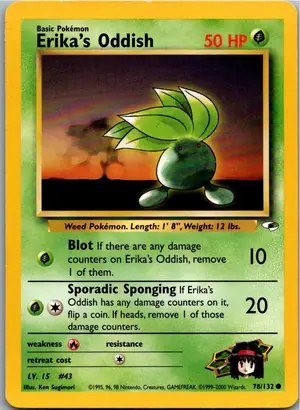 Erika's Oddish Exemplar 3,95 €