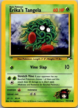 Pokémon-Karte Erika's Tangela 79/132 Gym Heroes