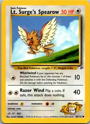 Lt. Surge's Spearow Exemplar 4,95 €