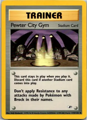 Pewter City Gym Exemplar 4,95 €