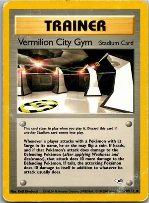 Pokémon-Karte Vermilion City Gym 120/132 Gym Heroes