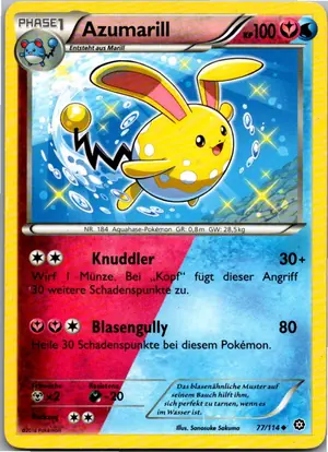 Azumarill Exemplar 8,25 €