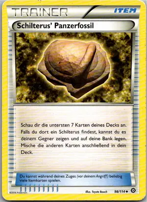 Schilterus' Panzerfossil Exemplar 1,25 €