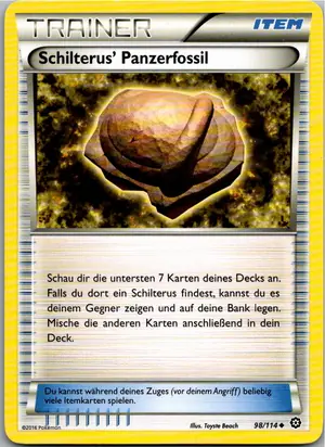 Schilterus' Panzerfossil Exemplar 1,25 €