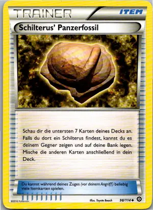 Schilterus' Panzerfossil Exemplar 1,25 €