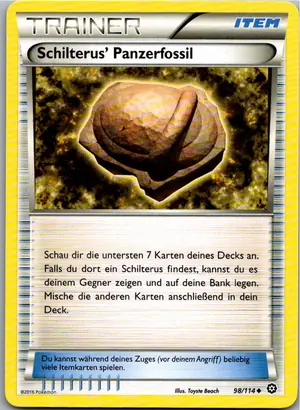 Schilterus' Panzerfossil Exemplar 1,25 €