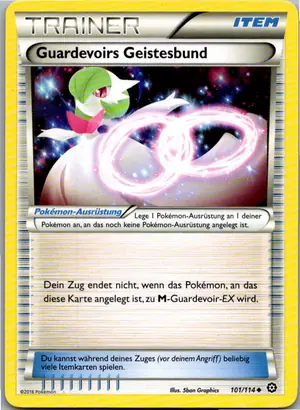 Pokémon-Karte Guardevoirs Geistesbund 101/114 Dampfkessel