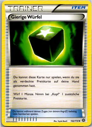 Gierige Würfel Exemplar 1,25 €