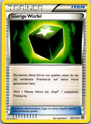 Gierige Würfel Exemplar 1,25 €