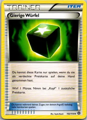 Gierige Würfel Exemplar 1,25 €