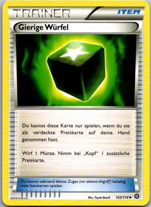 Gierige Würfel Exemplar 1,25 €