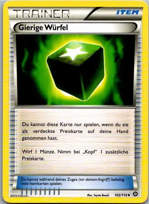 Gierige Würfel Exemplar 1,25 €
