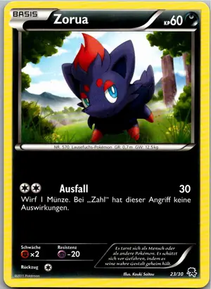 Zorua Exemplar 2,95 €
