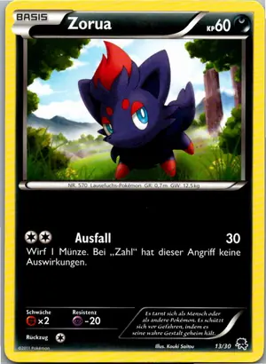 Zorua Exemplar 2,95 €