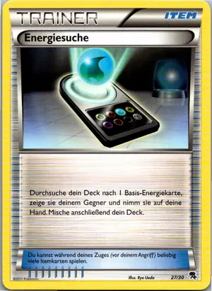 Pokémon-Karte Energiesuche 27/30 BW trainer Kit (Zoroark)