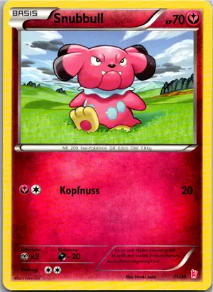 Snubbull Exemplar 2,95 €