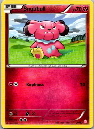 Snubbull Exemplar 2,95 €