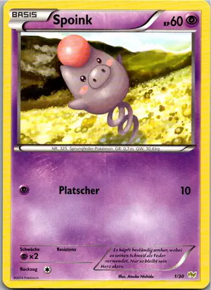 Spoink Exemplar 1,95 €