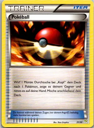 Pokéball 21/30 XY trainer Kit (Noivern)