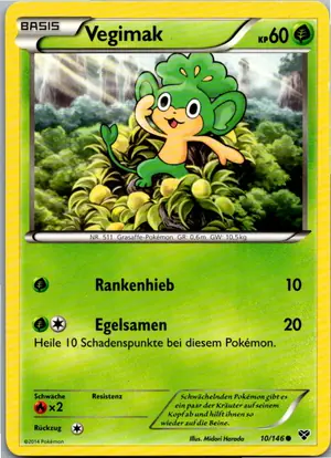 Pokémon-Karte Vegimak 10/146 XY
