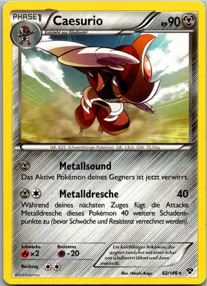 Pokémon-Karte Caesurio 82/146 XY