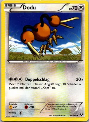 Pokémon-Karte Dodu 98/146 XY