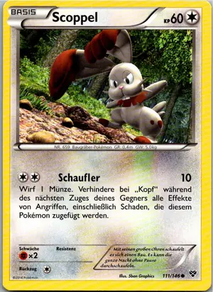 Pokémon-Karte Scoppel 111/146 XY