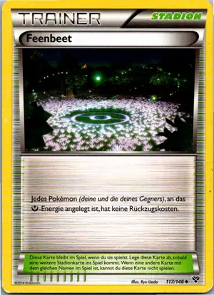 Pokémon-Karte Feenbeet 117/146 XY