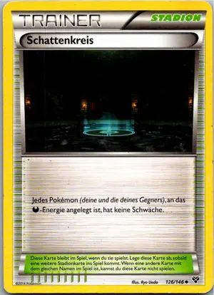 Pokémon-Karte Schattenkreis 126/146 XY