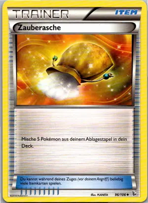 Pokémon-Karte Zauberasche 96/106 Flammenmeer