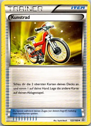Pokémon-Karte Kunstrad 122/160 Protoschock