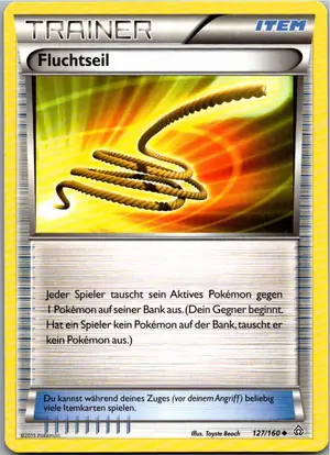 Pokémon-Karte Fluchtseil 127/160 Protoschock