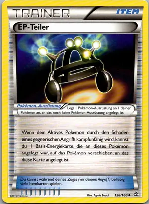 Pokémon-Karte EP-Teiler 128/160 Protoschock