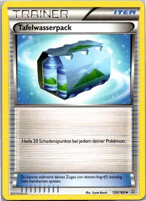 Pokémon-Karte Tafelwasserpack 129/160 Protoschock