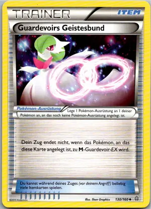 Pokémon-Karte Guardevoirs Geistesbund 130/160 Protoschock