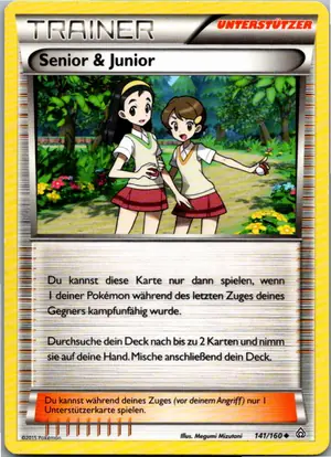 Pokémon-Karte Senior Junior 141/160 Protoschock