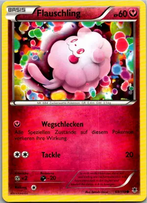 Pokémon-Karte Flauschling 68/119 Phantomkräfte