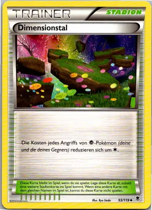 Pokémon-Karte Dimensionstal 93/119 Phantomkräfte
