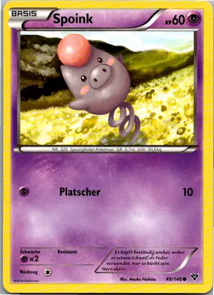 Spoink Exemplar 1,95 €