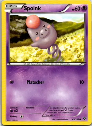 Spoink Exemplar 1,95 €