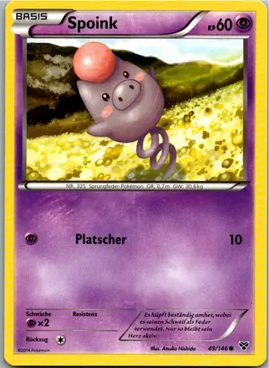Spoink Exemplar 1,95 €