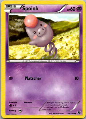 Spoink Exemplar 1,95 €