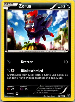 Zorua Exemplar 2,95 €