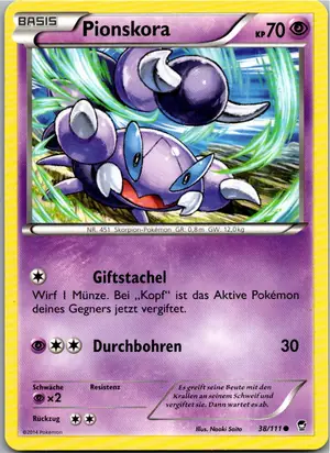 Pionskora Exemplar 1,45 €