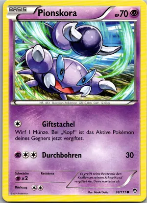 Pionskora Exemplar 1,45 €