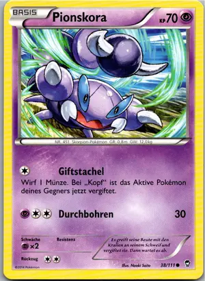 Pionskora Exemplar 1,45 €