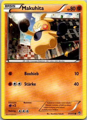 Makuhita Exemplar 1,95 €