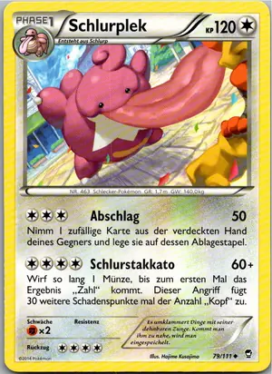 Schlurplek Exemplar 1,95 €