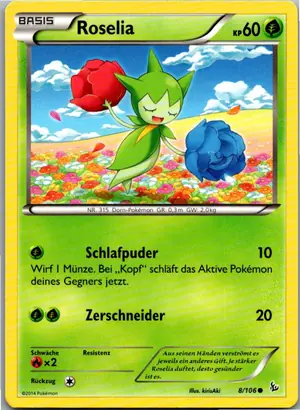 Roselia Exemplar 1,95 €