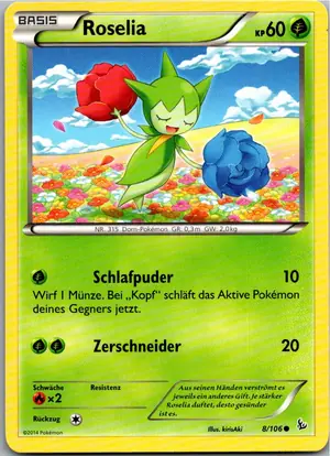Roselia Exemplar 1,95 €